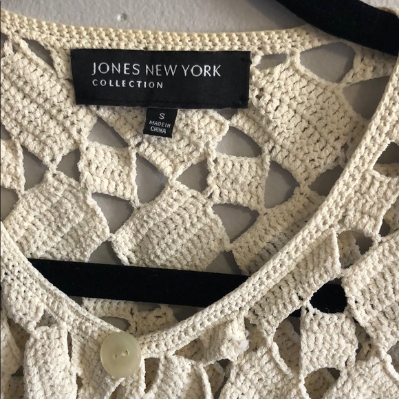 Off white Lace Jacket - Picture 4 of 4